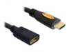 Изображение Delock Cable High Speed HDMI with Ethernet HDMI A male  HDMI A female 1 m
