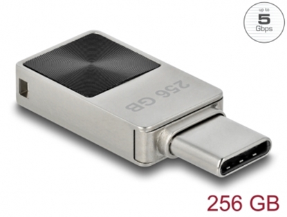 Attēls no Delock Mini USB 5 Gbps USB-C™ Memory Stick 256 GB - Metal Housing