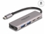 Attēls no Delock USB 5 Gbps 2 Port USB Type-C™ and 2 Port Type-A Hub with USB Type-C™ connector