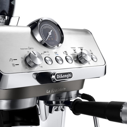 Picture of Delonghi | Coffee Maker | La Specialista Arte Evo EC9255.M | Pump pressure 15 bar | Built-in milk frother | Manual | Silver