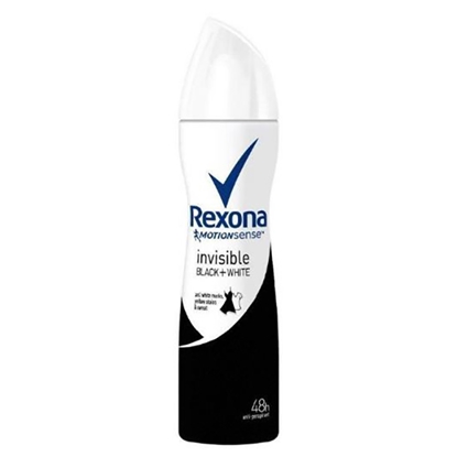 Изображение Dezodorants Rexona Invisible Black&White 150ml