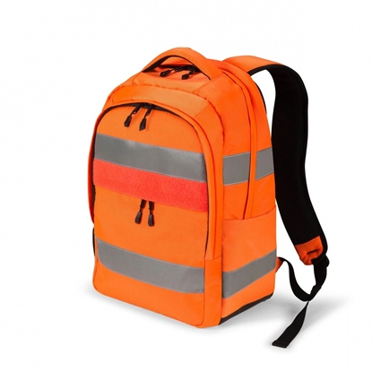 Изображение Dicota Backpack HI-VIS 25 litre 13.1"-15.6" orange