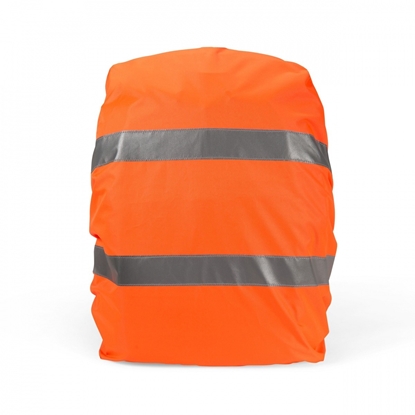 Attēls no Dicota Raincover HI-VIS 38 litre orange