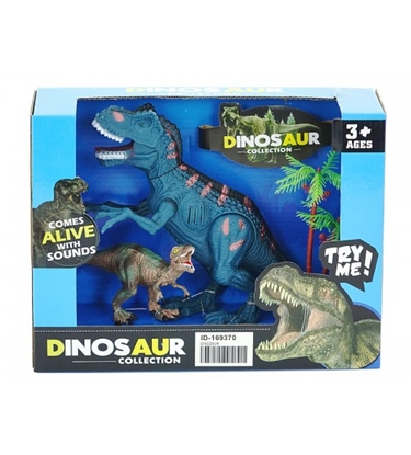 Изображение Dinozaura figūras (viens ar skaņu) plastmas. 29,5x22x10 cm 525603