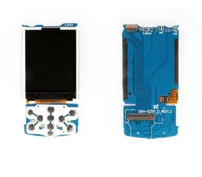 Attēls no Displejs priekš Samsung SGH-E250D (zilajam dēlim)