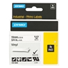 Picture of Dymo Rhino Label IND, Vinyl 19 mm x 5,5 m black to white