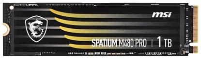 Attēls no Dysk SSD MSI SPATIUM M480 Pro 1TB PCIe 4.0 NVMe M.2 2280