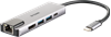 Изображение D-Link DUB-M520 laptop dock/port replicator Wired Thunderbolt 3 Aluminium, Black