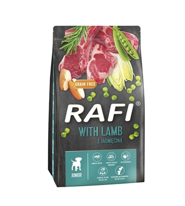 Attēls no Dolina Noteci Rafi Junior with lamb - dry dog food - 10 kg