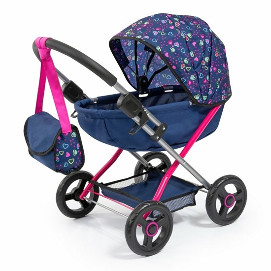 Picture of Doll pram BAYER Design 12717AA Cosy deep Blue