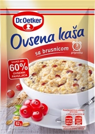 Изображение DR. OETKER auzu pārslu putra ar dzērvenēm 62g