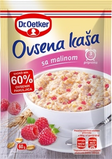 Picture of DR.OETKER auzu pārslu putra ar avenēm 60g