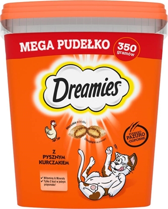 Attēls no DREAMIES Mixed Flavours with Chicken and Cheese - cat treat - 2x350 g