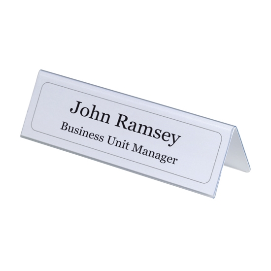 Picture of Galda personas karte Durable, caurspīdīga, 105/210x297 mm