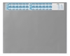 Изображение DURABLE Galda segums   ar plēvi un kalendāru, 52x65cm, pelēks