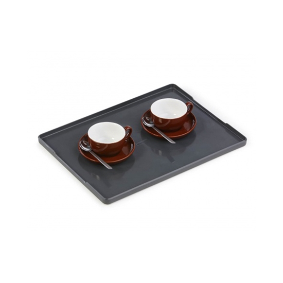 Picture of Paplāte DURABLE Coffee Point Tray, 329 x 242 x 15 mm, tumši pelēkā krāsā