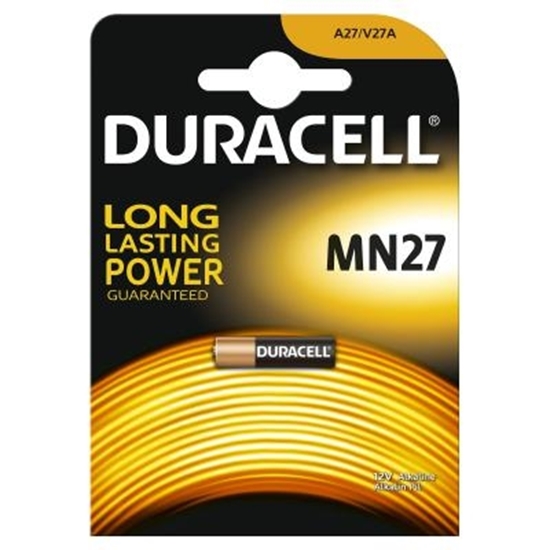 Picture of Duracell MN27 baterijas blistera iepakojums (1 gab.)