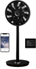 Picture of Duux | Smart Fan | Whisper Flex Smart Black with Battery Pack | Stand Fan | Black | Diameter 34 cm | Number of speeds 26 | Oscillation | 2-22 W | Yes | Timer