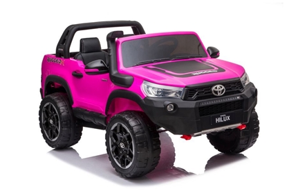 Attēls no Dvivietis elektromobilis "Toyota Hilux" , rožinis