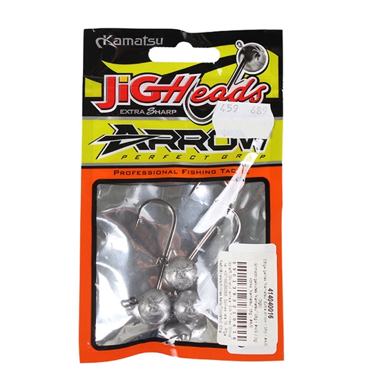 Picture of Džiga galvas Kamatsu Extra Arrow 16g #4/0 (3gb)