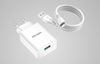 Picture of E03 Charger kit 18W QC + Cable Lightning white