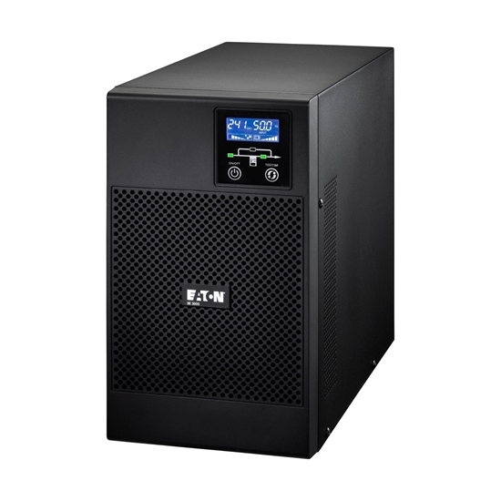 Picture of Eaton 9E3000I uninterruptible power supply (UPS) Double-conversion (Online) 3 kVA 2400 W 7 AC outlet(s)