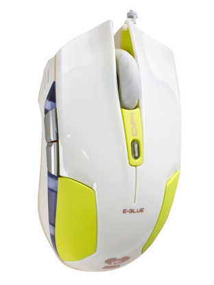 Picture of E-Blue EMS128YW Cobra Type - S Gaming Mouse 1600 DPI / USB