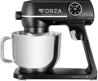 Picture of ECG FORZA 6600 Metallo Nero Kitchen Machine, 1800W