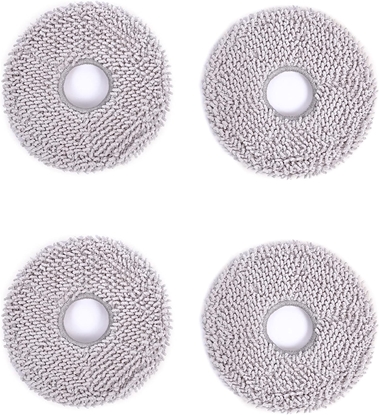 Attēls no Ecovacs | D-WP04-0012 | Washable Improved Mopping Pads for OZMO Turbo Mopping Systems of X1 OMNI/X1 TURBO/T10 TURBO/ T20 OMNI/X2 OMNI | 4 pc(s)
