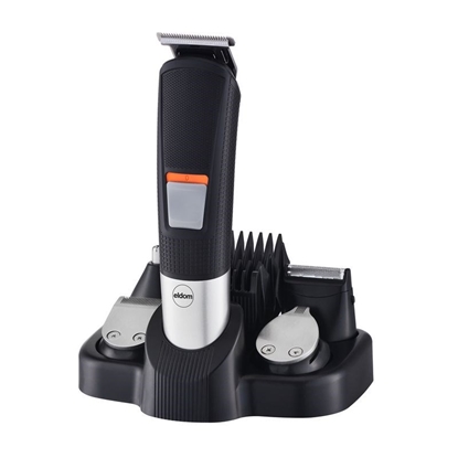 Attēls no ELDOM ALF hair clipper, nose and ear trimmer, rechargeable battery, 5 W, display LED