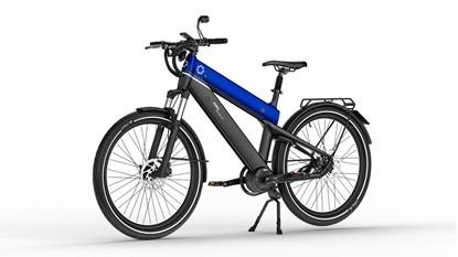 Изображение Elektrinis dviratis Flluid-1S, mėlynas