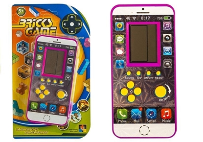 Изображение Elektroninis žaidimas "Tetris Iphone", rožinis
