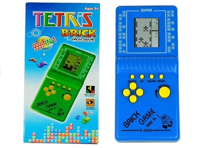 Attēls no Elektroninis žaidimas "Tetris", mėlynas