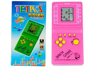 Изображение Elektroninis žaidimas "Tetris", rožinis