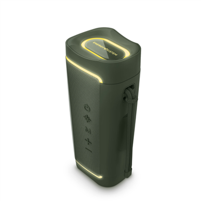 Attēls no Energy Sistem | Speaker with RGB LED Lights | Yume ECO | 15 W | Waterproof | Bluetooth | Green | Portable | Wireless connection