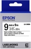 Picture of Epson Label Cartridge Standard LK-3WBN Standard Black/White 9mm (9m)
