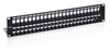 Изображение Equip 48-Port Keystone Cat.6 Shielded Patch Panel, Black