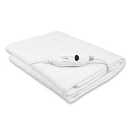 Attēls no Esperanza EHB002 electric blanket 60 W White Fleece,Polyester