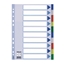 Picture of Sadalītājs dokumentiem Esselte, A4 formāts, 1-10 krāsains, plastikāta