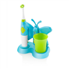 Изображение ETA | Toothbrush with water cup and holder | Sonetic  ETA129490080 | Battery operated | For kids | Number of brush heads included 2 | Number of teeth brushing modes 2 | Blue