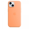 Picture of Etui silikonowe z MagSafe do iPhonea 15  - pomarańczowy sorbet