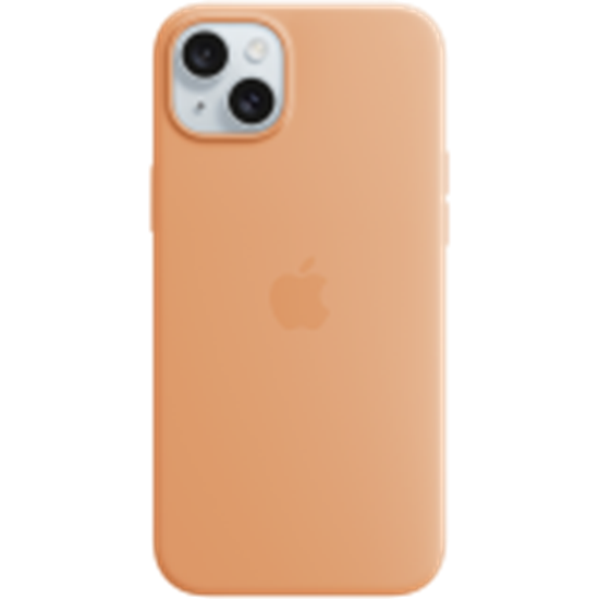 Picture of Etui silikonowe z MagSafe do iPhonea 15 Plus - pomarańczowy sorbet