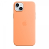 Picture of Etui silikonowe z MagSafe do iPhonea 15 Plus - pomarańczowy sorbet