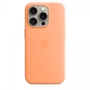 Picture of Etui silikonowe z MagSafe do iPhonea 15 Pro - pomarańczowy sorbet