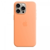 Picture of Etui silikonowe z MagSafe do iPhonea 15 Pro Max - pomarańczowy sorbet