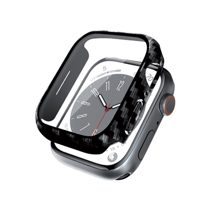 Attēls no Etui ze szkłem Hybrid Watch Case Apple Watch 41mm Carbon