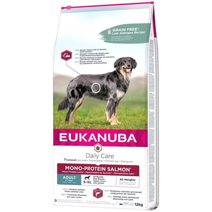 Attēls no EUKANUBA Daily Care Adult Mono Protein Salmon - dry dog food - 12 kg