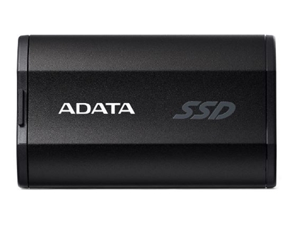 Attēls no External SSD|ADATA|SD810|1TB|USB-C|Write speed 2000 MBytes/sec|Read speed 2000 MBytes/sec|SD810-1000G-CBK