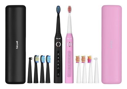 Picture of FAIRYWILL SONIC TOOTHBRUSHES 507 PINK AND BLACK