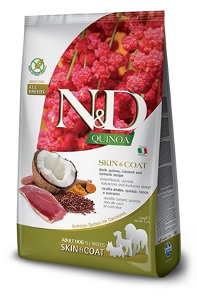 Attēls no FARMINA N&D Quinoa Skin & Coat Medium&Maxi Duck - dry dog food - 7 kg